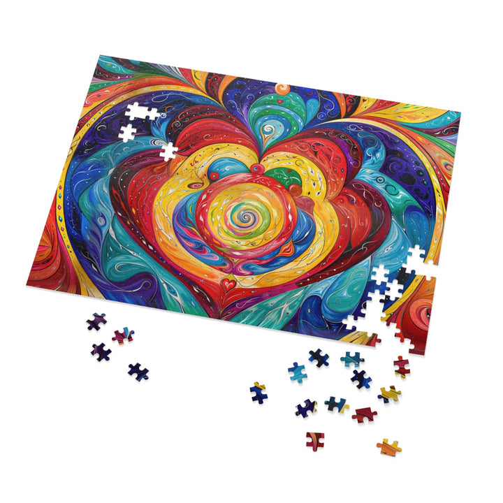 Vibrant Swirling Emotions - Jigsaw Puzzle (100, 252, 500, 1000 pieces) - Puzzle - g(0D·IO) - 29.25" × 19.75" (1000 pcs) - -