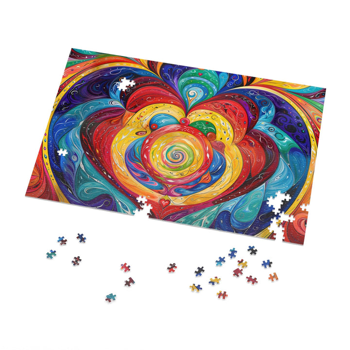 Vibrant Swirling Emotions - Jigsaw Puzzle (100, 252, 500, 1000 pieces) - Puzzle - g(0D·IO) - 29.25" × 19.75" (1000 pcs) - -