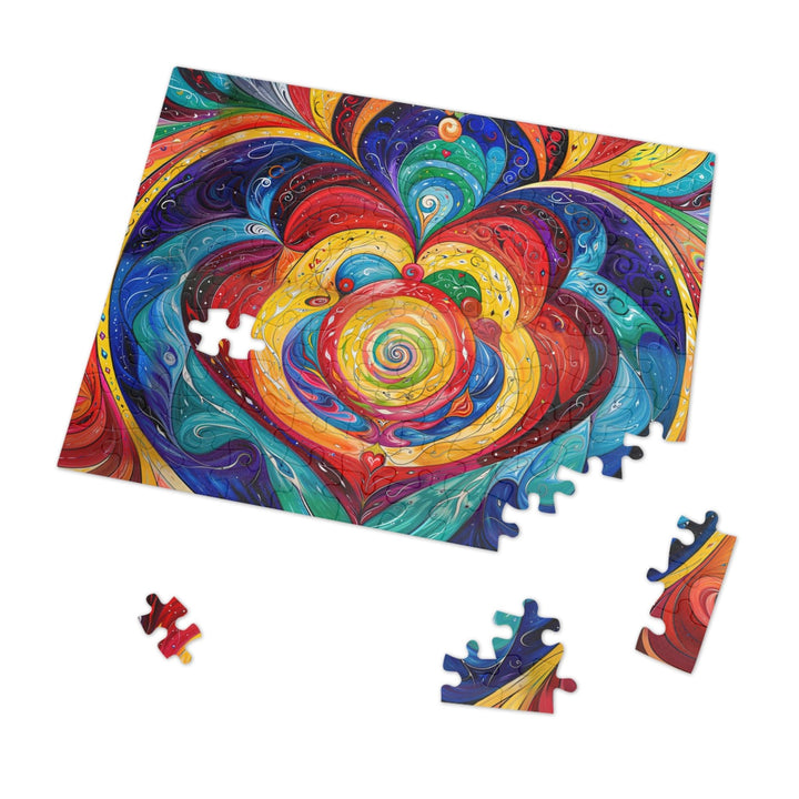 Vibrant Swirling Emotions - Jigsaw Puzzle (100, 252, 500, 1000 pieces) - Puzzle - g(0D·IO) - 29.25" × 19.75" (1000 pcs) - -