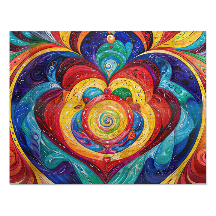 Vibrant Swirling Emotions - Jigsaw Puzzle (100, 252, 500, 1000 pieces) - Puzzle - g(0D·IO) - 14" × 11" (252 pcs) - -