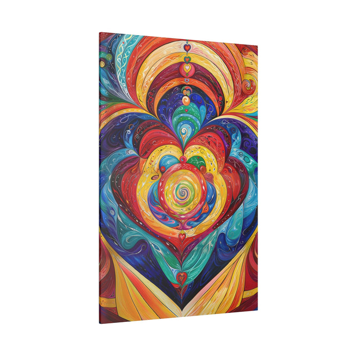 Vibrant Swirling Emotions - Matte Canvas - Canvas - g(0D·IO) - 32" x 32" (Square) - 0.75'' -