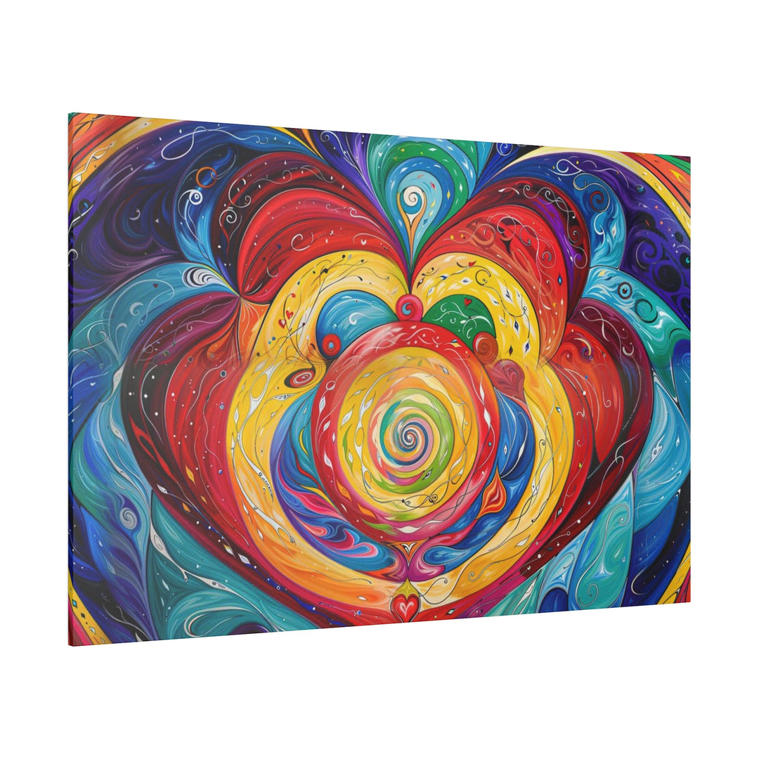 Vibrant Swirling Emotions - Matte Canvas - Canvas - g(0D·IO) - 32" x 32" (Square) - 0.75'' -