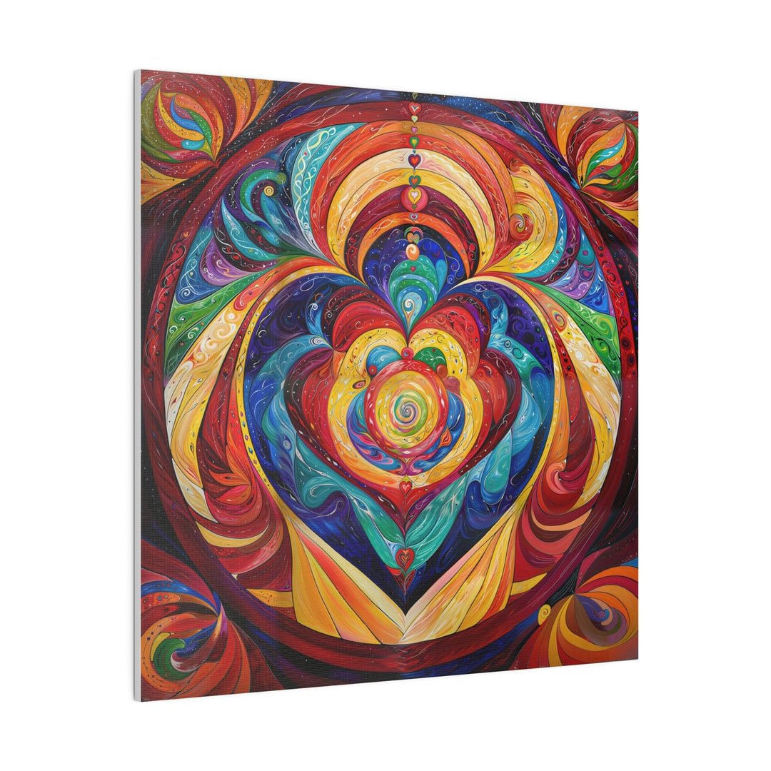 Vibrant Swirling Emotions - Matte Canvas - Canvas - g(0D·IO) - 32" x 32" (Square) - 0.75'' -