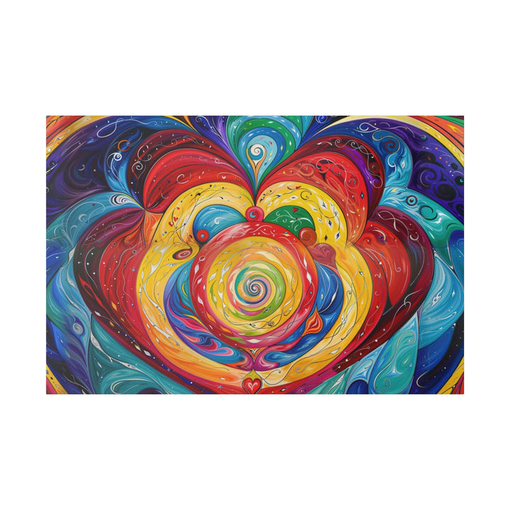 Vibrant Swirling Emotions - Matte Canvas - Canvas - g(0D·IO) - 48″ x 32″ (Horizontal) - 0.75'' -