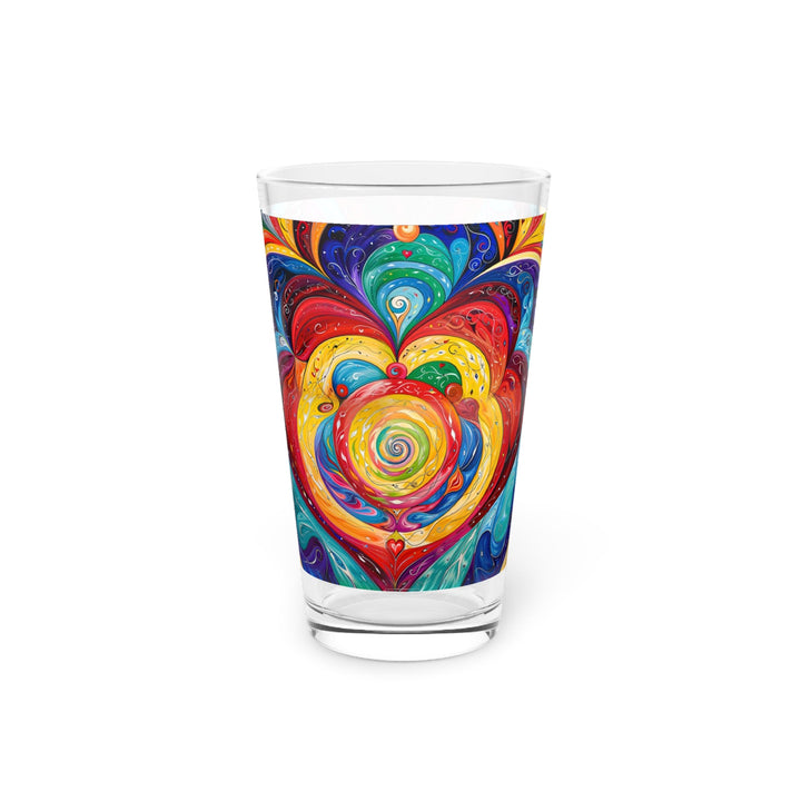 Vibrant Swirling Emotions - Pint Glass - Mug - g(0D·IO) - 16oz - -