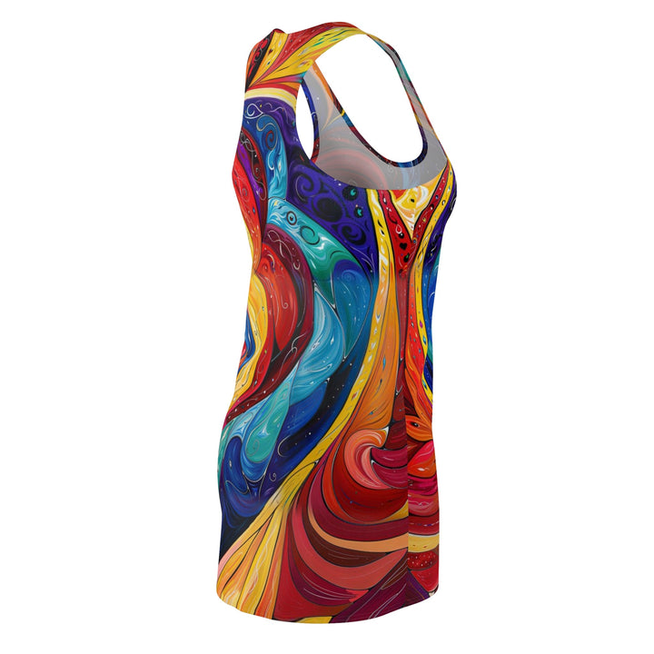 Vibrant Swirling Emotions - Racerback Dress - All Over Prints - g(0D·IO) - XS - -