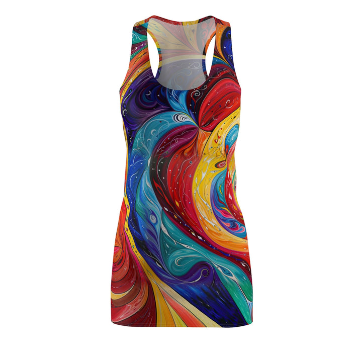 Vibrant Swirling Emotions - Racerback Dress - All Over Prints - g(0D·IO) - XS - -