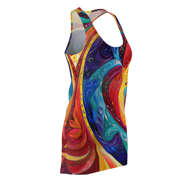 Vibrant Swirling Emotions - Racerback Dress - All Over Prints - g(0D·IO) - XS - -