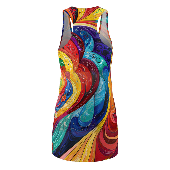 Vibrant Swirling Emotions - Racerback Dress - All Over Prints - g(0D·IO) - XS - -