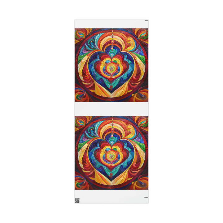 Vibrant Swirling Emotions - Wrapping Paper - Home Decor - g(0D·IO) - 30'' x 72'' - Matte -