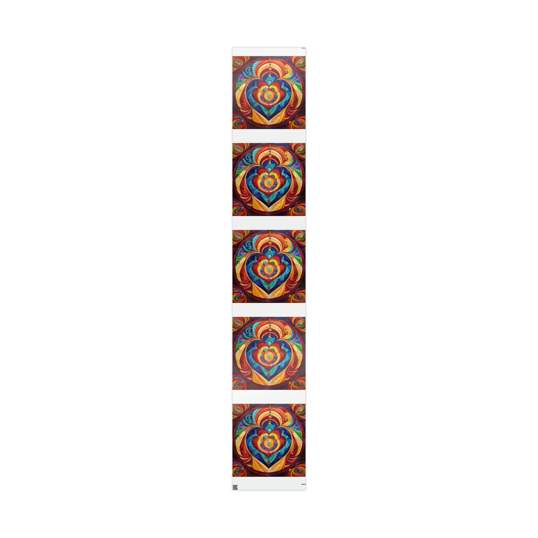 Vibrant Swirling Emotions - Wrapping Paper - Home Decor - g(0D·IO) - 30" x 180" - Glossy -