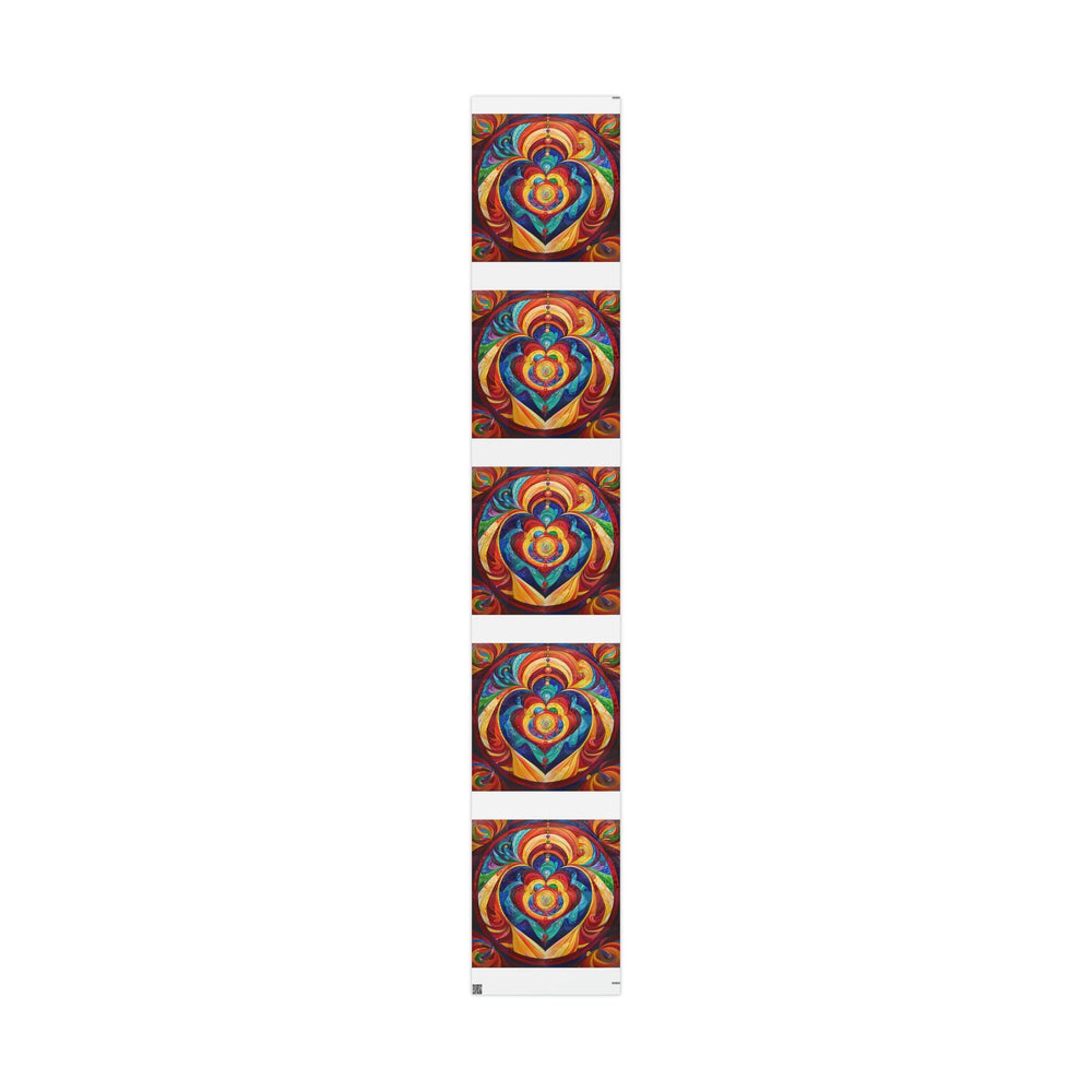 Vibrant Swirling Emotions - Wrapping Paper - Home Decor - g(0D·IO) - 30" x 180" - Matte -