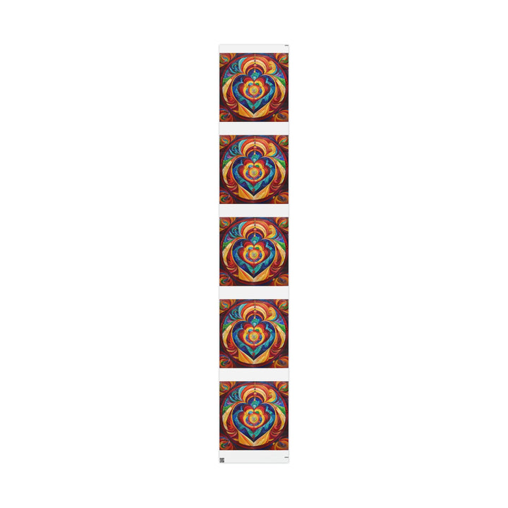Vibrant Swirling Emotions - Wrapping Paper - Home Decor - g(0D·IO) - 30" x 180" - Matte -