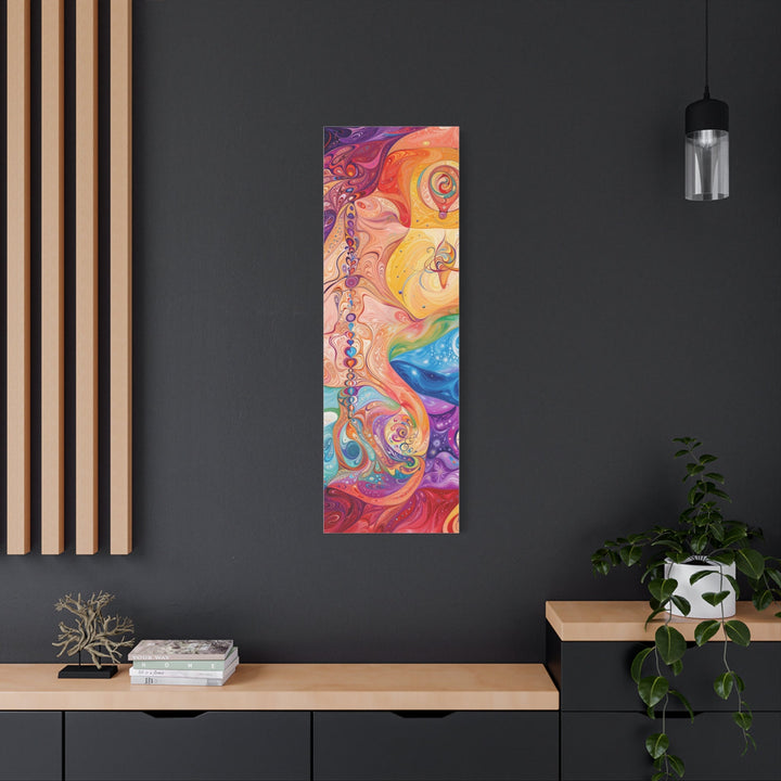 Vibrant Swirling Fantasy - Matte Canvas Print 1.25" - Canvas - g(0D·IO) - 36" x 36" - 1.25" -