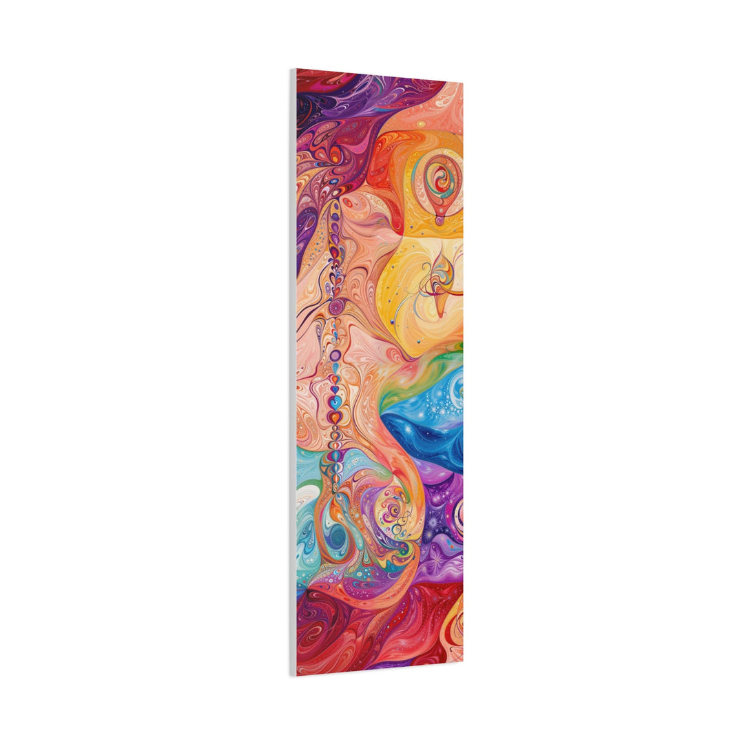 Vibrant Swirling Fantasy - Matte Canvas Print 1.25" - Canvas - g(0D·IO) - 36" x 36" - 1.25" -