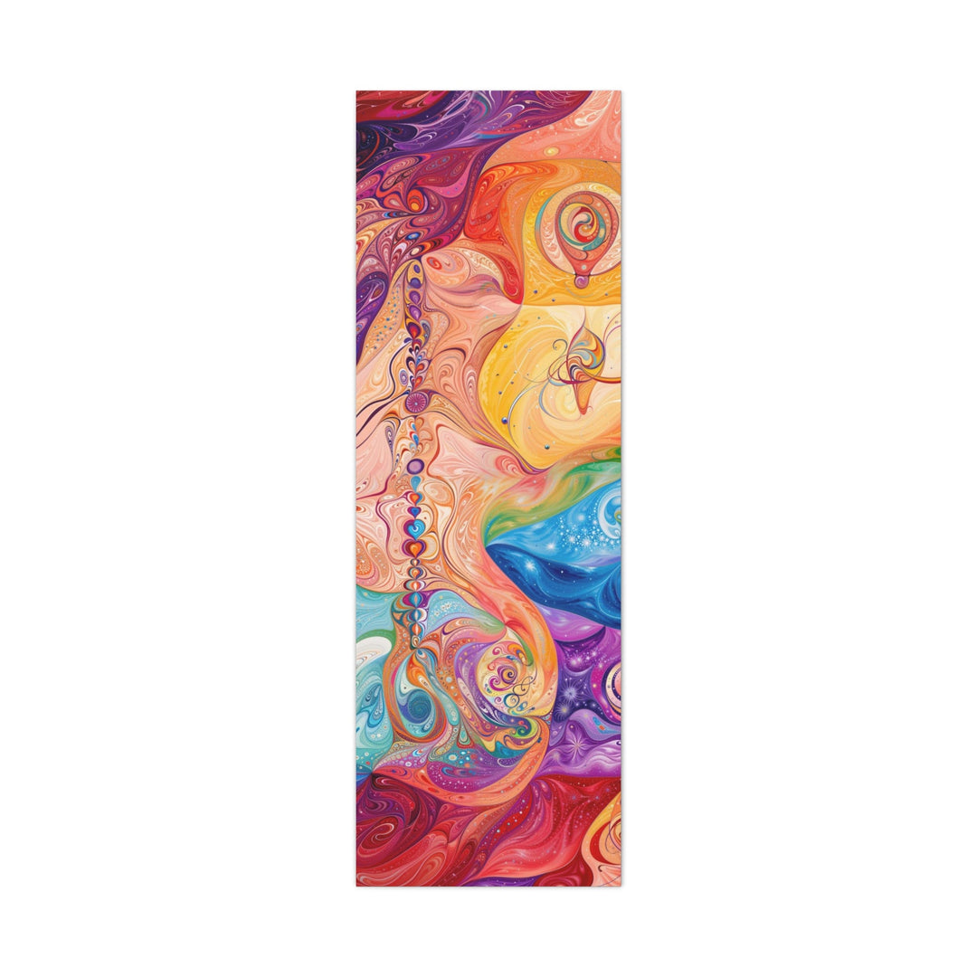 Vibrant Swirling Fantasy - Matte Canvas Print 1.25" - Canvas - g(0D·IO) - 20" x 60" (Vertical) - 1.25" -