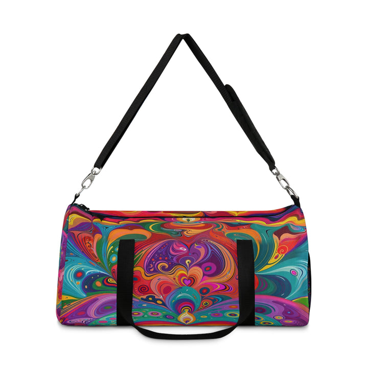 Vibrant Swirling Heart - Duffle Bag - Bags - g(0D·IO) - Large - -