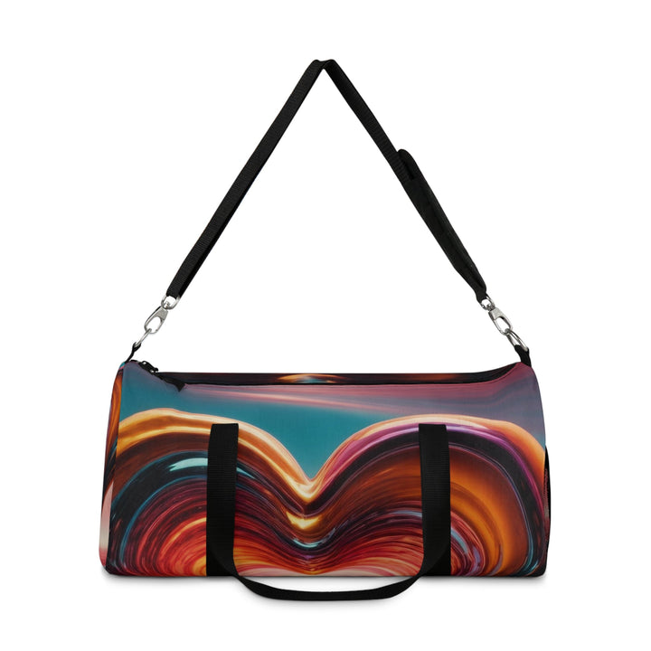 Vibrant Swirling Heart - Duffle Bag - Bags - g(0D·IO) - Large - -