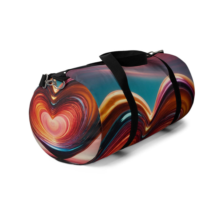 Vibrant Swirling Heart - Duffle Bag - Bags - g(0D·IO) - Large - -