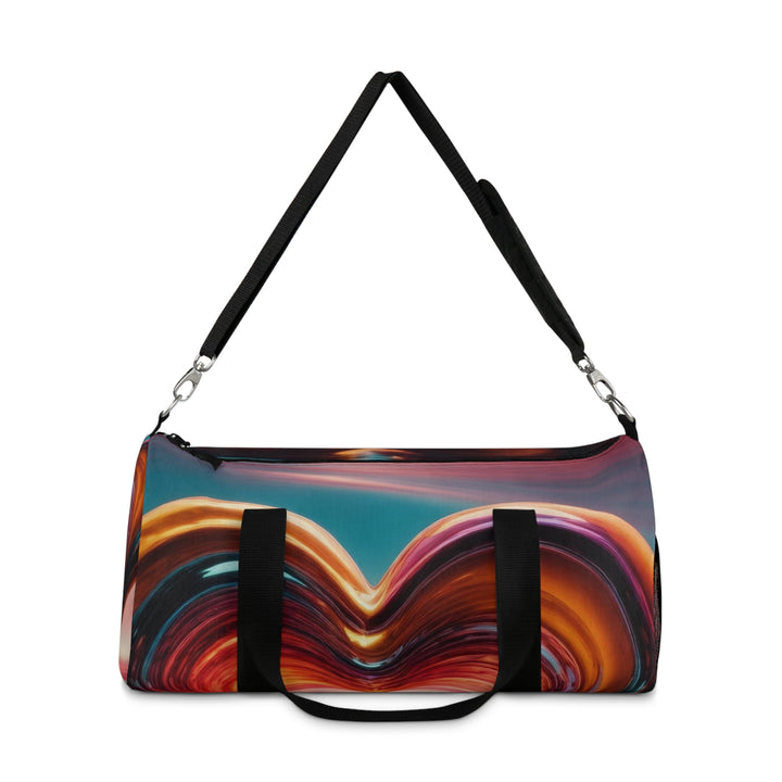 Vibrant Swirling Heart - Duffle Bag - Bags - g(0D·IO) - Large - -