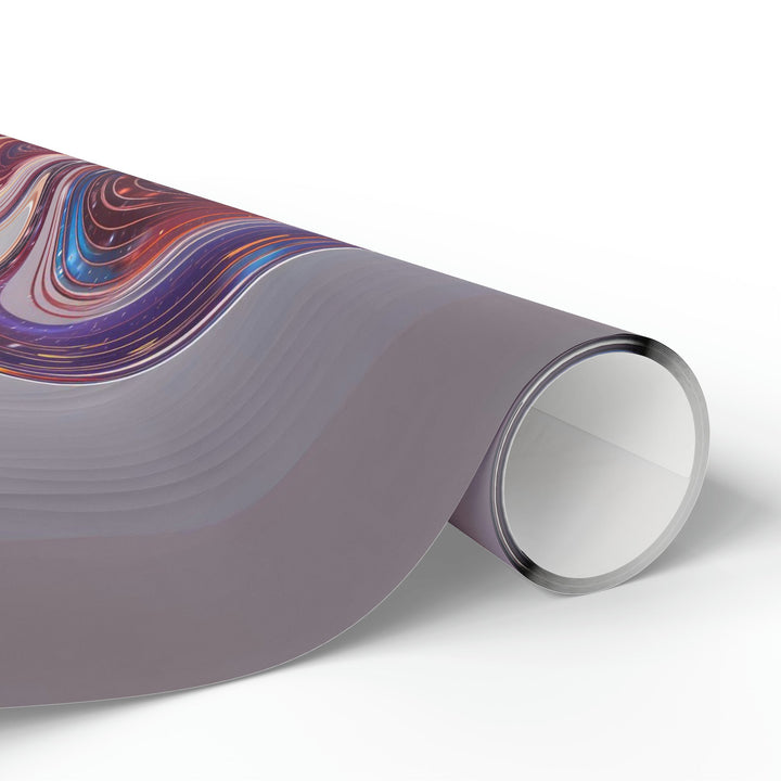 Vibrant Swirling Heart - Wrapping Paper - Home Decor - g(0D·IO) - 30'' x 72'' - Matte -