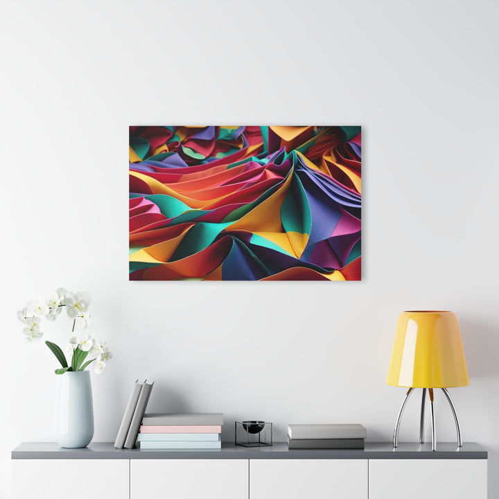 Vibrant Textured Waves - Acrylic Prints (French Cleat Hanging) - Home Decor - g(0D·IO) - 24" x 36" (Vertical) - 0.25'' -