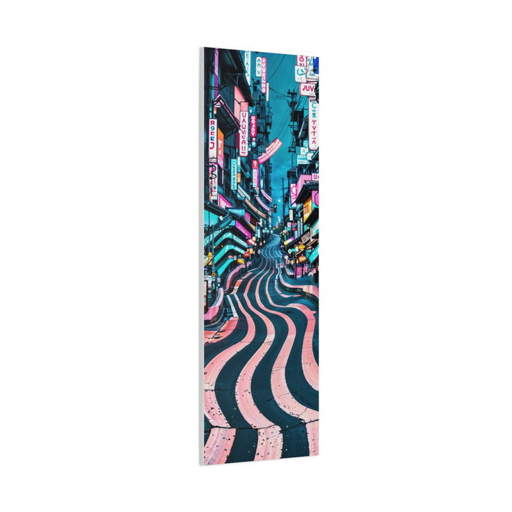 Vibrant Urban Waves - Matte Canvas Print 1.25" - Canvas - g(0D·IO) - 36" x 36" - 1.25" -