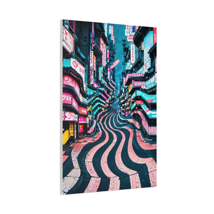 Vibrant Urban Waves - Matte Canvas Print 1.25" - Canvas - g(0D·IO) - 36" x 36" - 1.25" -