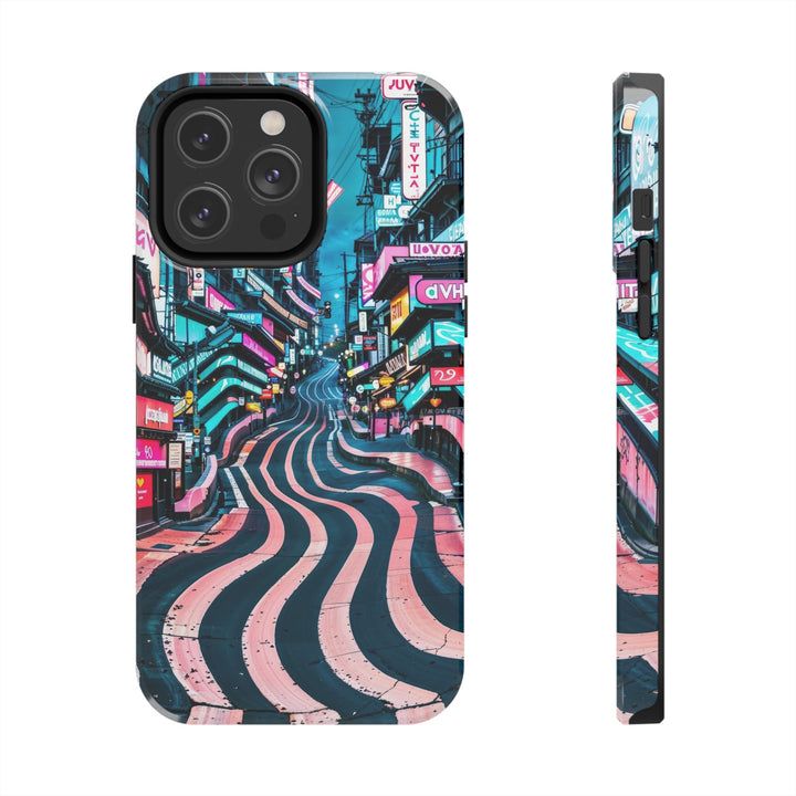 Vibrant Urban Waves - Tough Phone Case - Phone Case - g(0D·IO) - iPhone 14 Pro Max - -