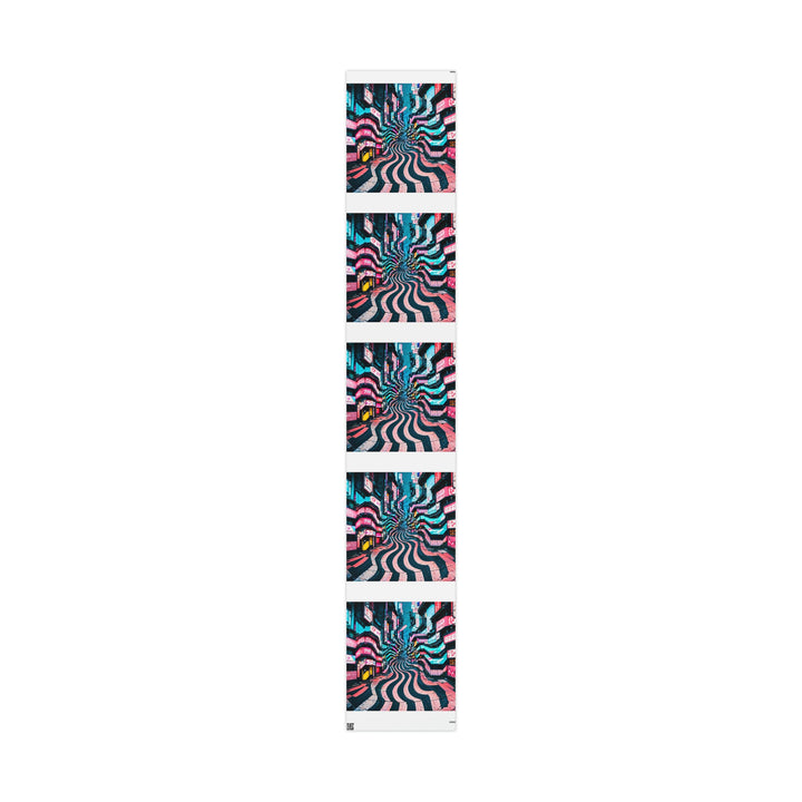 Vibrant Urban Waves - Wrapping Paper - Home Decor - g(0D·IO) - 30" x 180" - Matte -