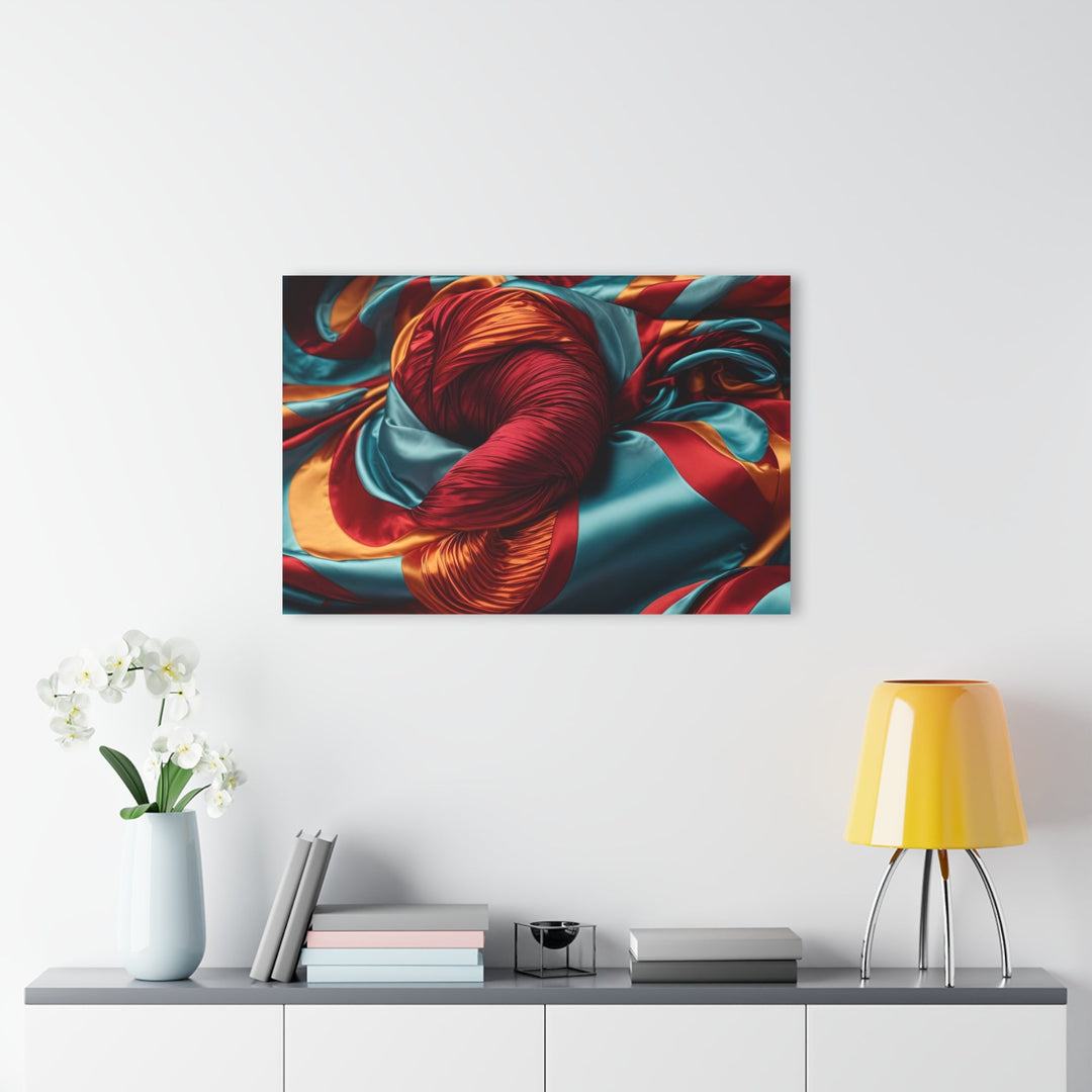 Vivid Silk Swirls - Acrylic Prints (French Cleat Hanging) - Home Decor - g(0D·IO) - 24" x 36" (Vertical) - 0.25'' -