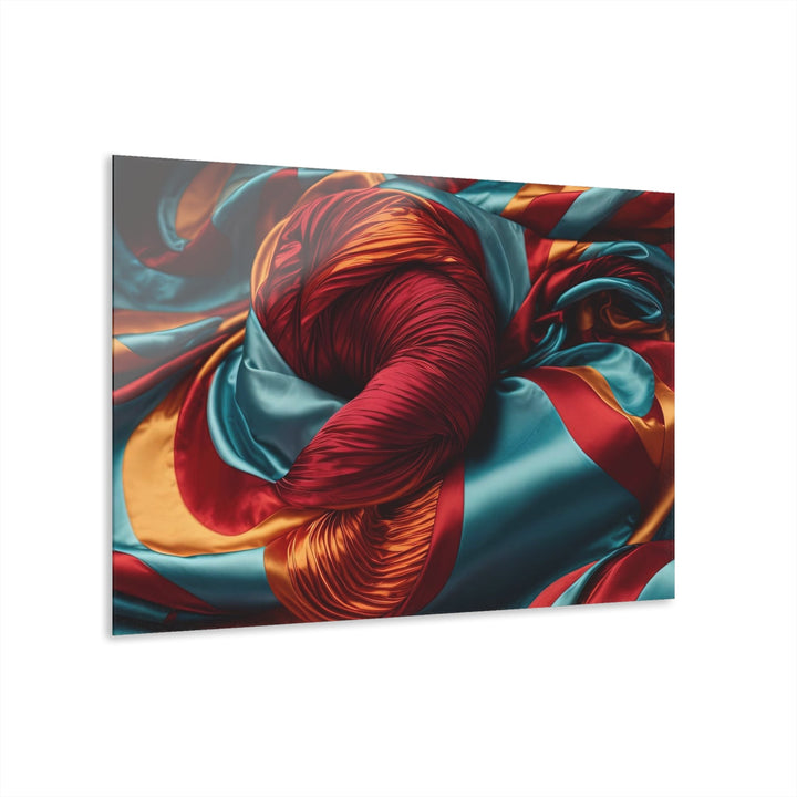 Vivid Silk Swirls - Acrylic Prints (French Cleat Hanging) - Home Decor - g(0D·IO) - 36" x 24" (Horizontal) - 0.25'' -