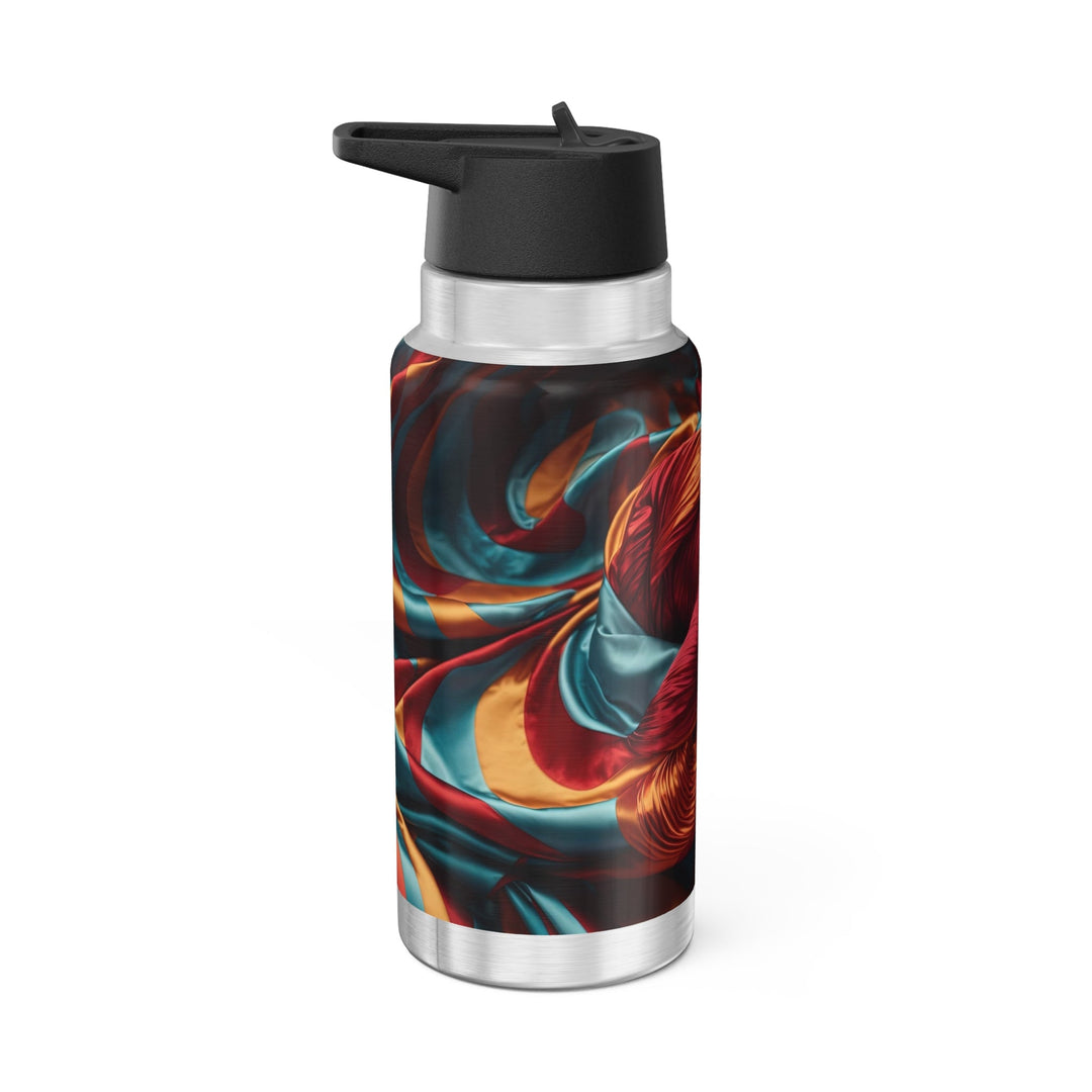 Vivid Silk Swirls - Gator Tumbler 32oz - Mug - g(0D·IO) - Silver - 32oz -