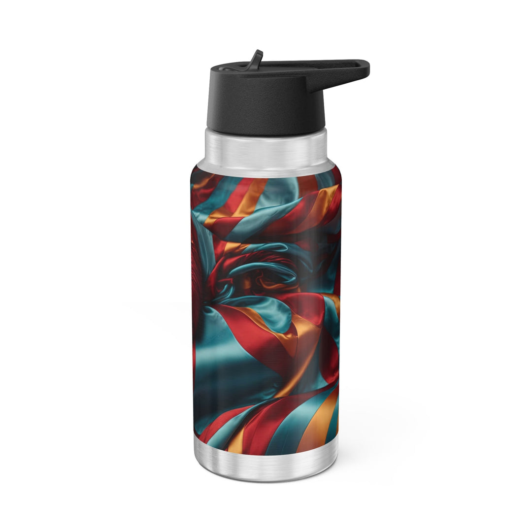 Vivid Silk Swirls - Gator Tumbler 32oz - Mug - g(0D·IO) - Silver - 32oz -