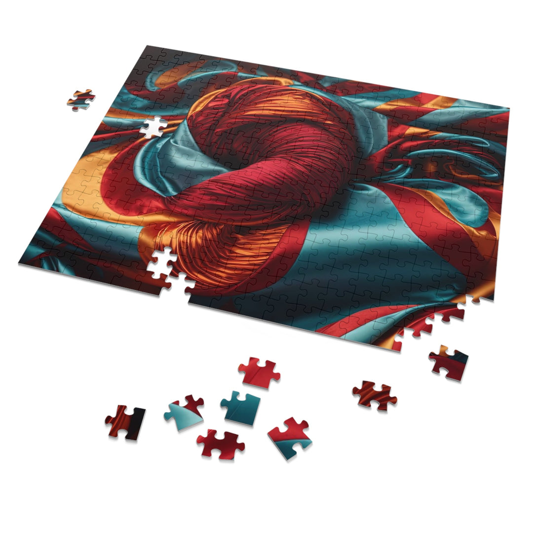 Vivid Silk Swirls - Jigsaw Puzzle (100, 252, 500, 1000 pieces) - Puzzle - g(0D·IO) - 29.25" × 19.75" (1000 pcs) - -