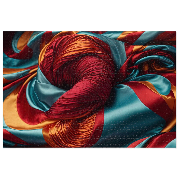 Vivid Silk Swirls - Jigsaw Puzzle (100, 252, 500, 1000 pieces) - Puzzle - g(0D·IO) - 29.25" × 19.75" (1000 pcs) - -