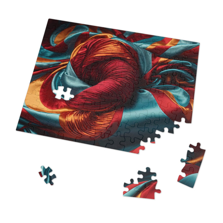 Vivid Silk Swirls - Jigsaw Puzzle (100, 252, 500, 1000 pieces) - Puzzle - g(0D·IO) - 29.25" × 19.75" (1000 pcs) - -