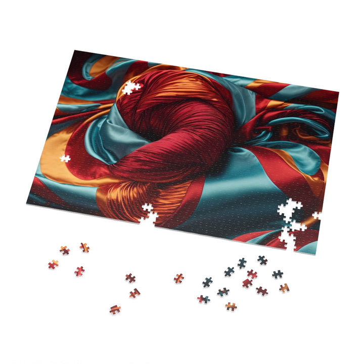 Vivid Silk Swirls - Jigsaw Puzzle (100, 252, 500, 1000 pieces) - Puzzle - g(0D·IO) - 29.25" × 19.75" (1000 pcs) - -