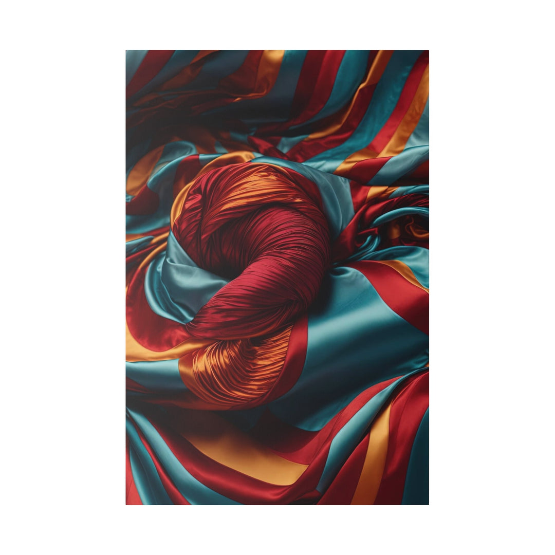 Vivid Silk Swirls - Matte Canvas - Canvas - g(0D·IO) - 32″ x 48″ (Vertical) - 0.75'' -