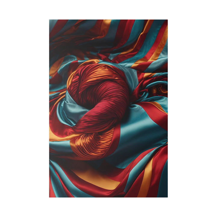 Vivid Silk Swirls - Matte Canvas - Canvas - g(0D·IO) - 32″ x 48″ (Vertical) - 0.75'' -