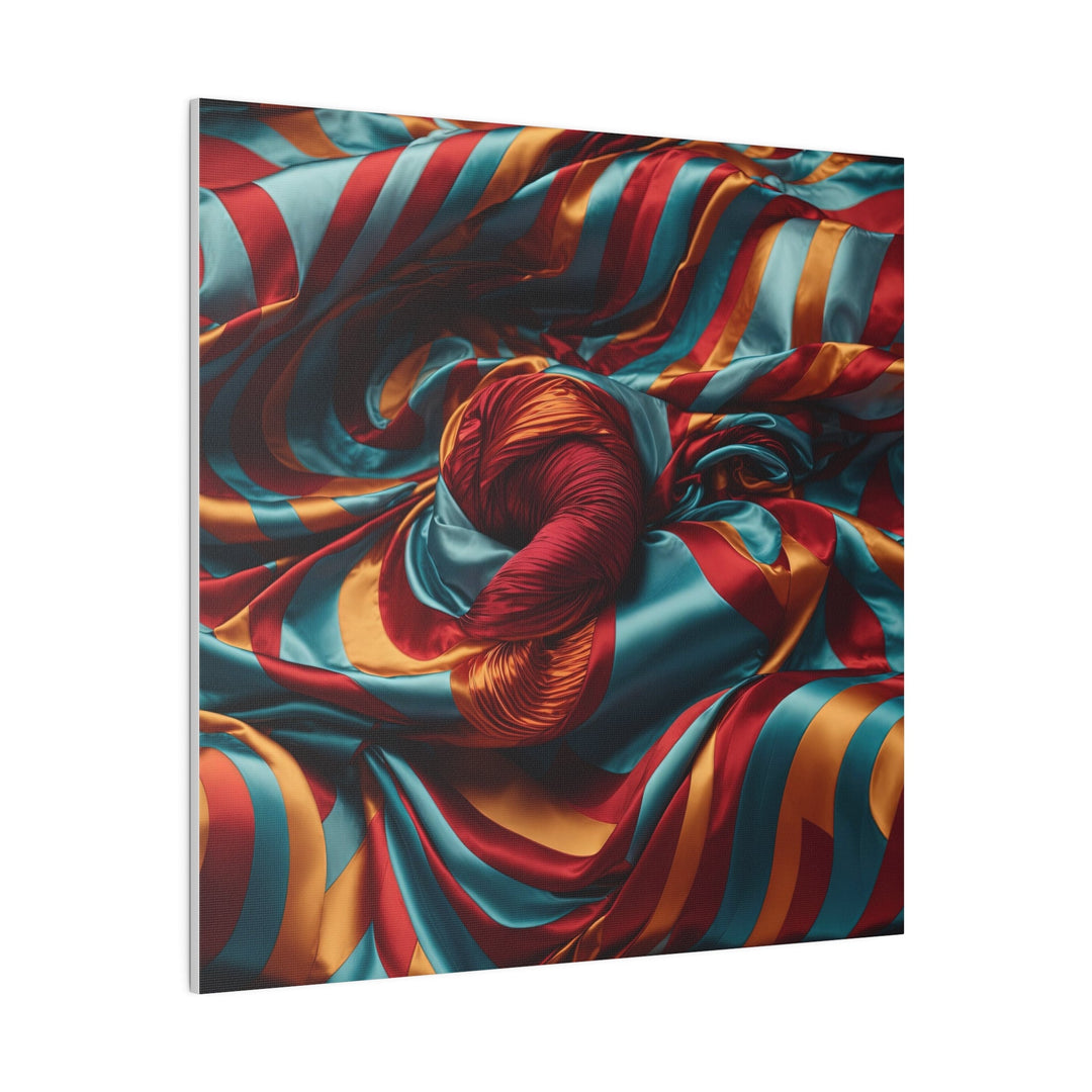 Vivid Silk Swirls - Matte Canvas - Canvas - g(0D·IO) - 32" x 32" (Square) - 0.75'' -