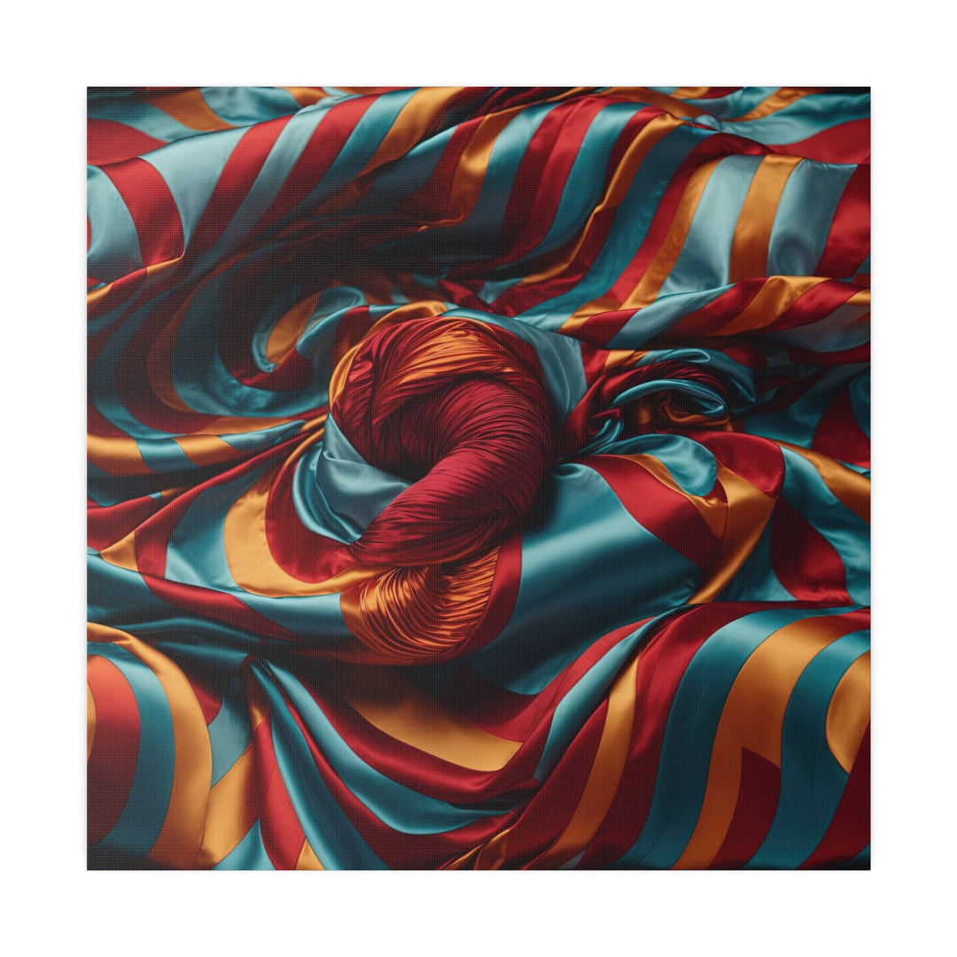 Vivid Silk Swirls - Matte Canvas - Canvas - g(0D·IO) - 32" x 32" (Square) - 0.75'' -