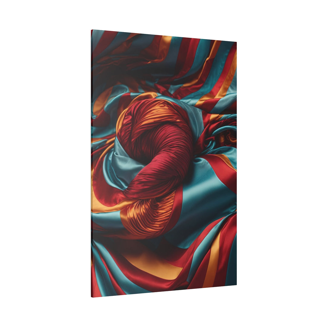 Vivid Silk Swirls - Matte Canvas - Canvas - g(0D·IO) - 32" x 32" (Square) - 0.75'' -