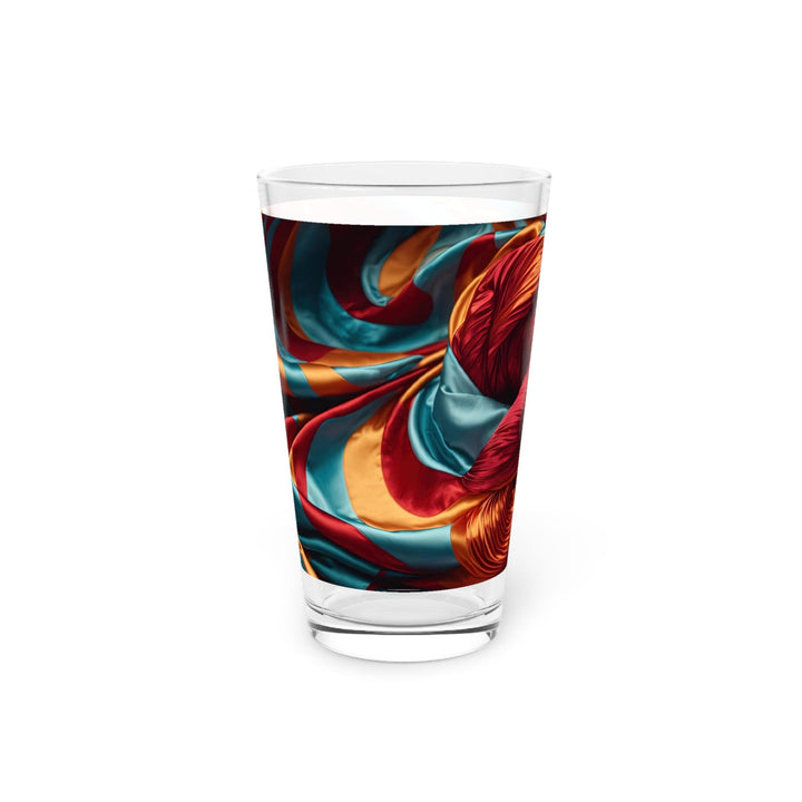 Vivid Silk Swirls - Pint Glass - Mug - g(0D·IO) - 16oz - -