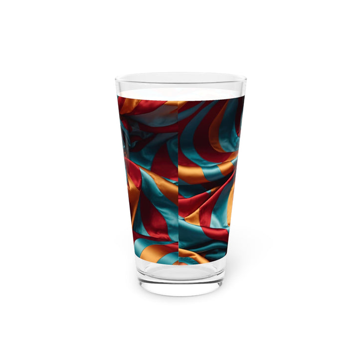 Vivid Silk Swirls - Pint Glass - Mug - g(0D·IO) - 16oz - -