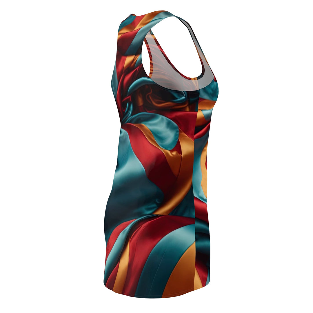 Vivid Silk Swirls - Racerback Dress - All Over Prints - g(0D·IO) - XS - -