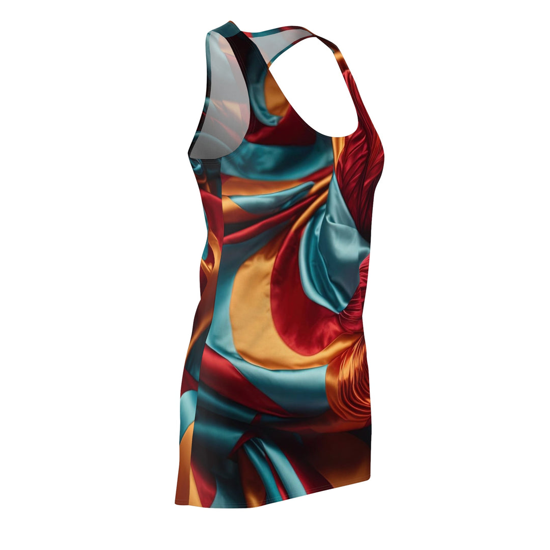 Vivid Silk Swirls - Racerback Dress - All Over Prints - g(0D·IO) - XS - -