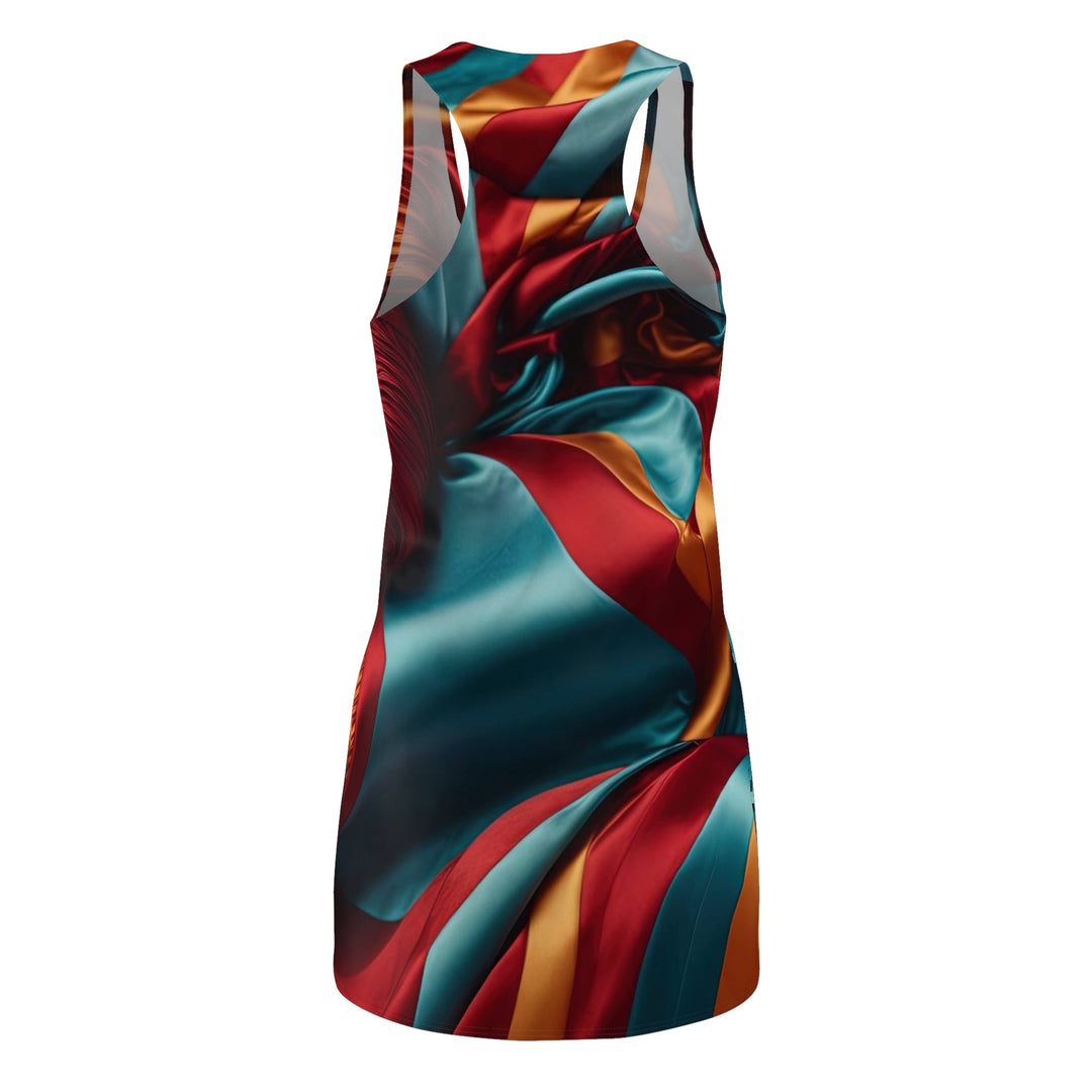 Vivid Silk Swirls - Racerback Dress - All Over Prints - g(0D·IO) - XS - -