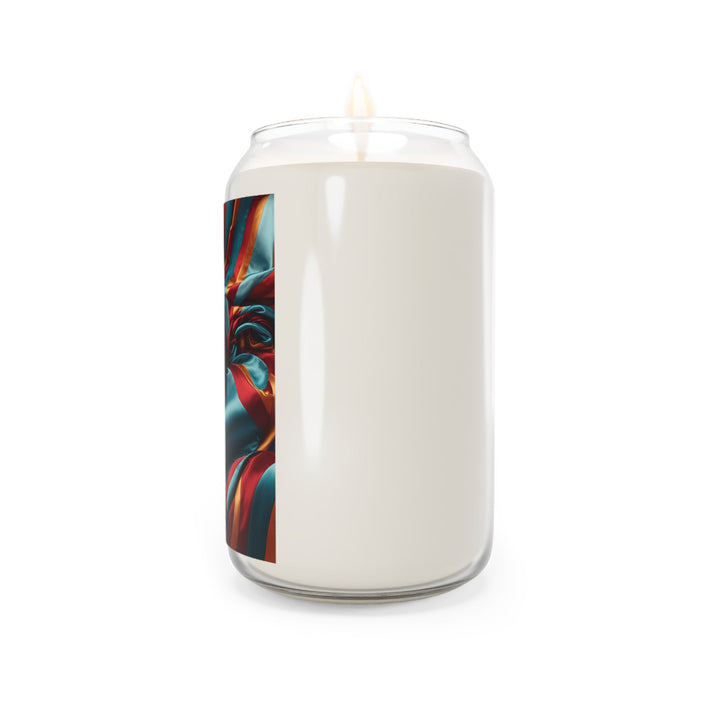 Vivid Silk Swirls - Scented Candle - Home Decor - g(0D·IO) - Vanilla Bean - 13.75oz -