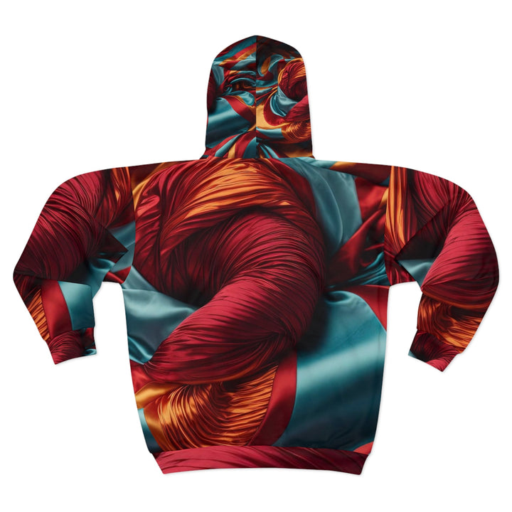 Vivid Silk Swirls - Unisex Zip Hoodie - All Over Prints - g(0D·IO) - XS - -